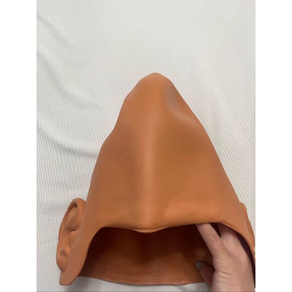Cone Head Alien Skull Cap Cosplay Mexico Costume Latex Bald Conehead Vintage - Picture 1 of 6